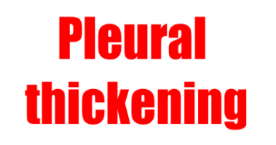 pleural thickening
